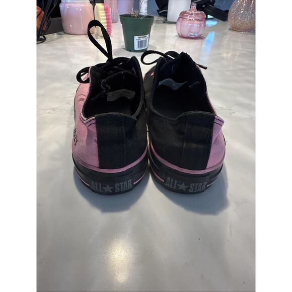 Converse Chuck Taylor All Star Shoes Womens Sz 9 Pink & Black - Picture 5 of 12